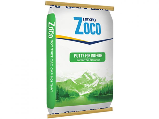 Bột trét cao cấp nội thất - Oexpo Zoco Putty For Interior