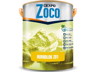 Sơn chống thấm chuyên dụng, trực tiếp tường Oexpo Zoco Humidlock Z01