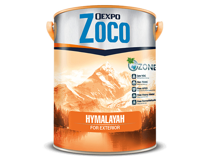 Sơn chống thấm phủ ngoại thất - Oexpo Zoco Hymalayah For Exterior