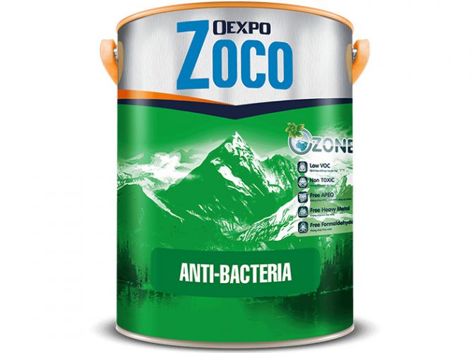 Sơn kháng khuẩn nội thất không mùi - Oexpo Zoco Anti-Bacteria