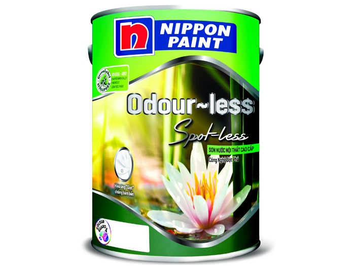 Sơn nội thất Nippon Odour-less Spot-less