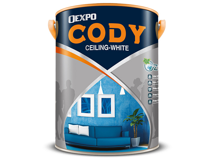 Sơn nội thất trắng OEXPO CODY CEILING - WHITE 