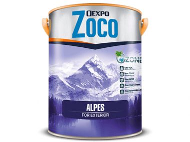 Sơn phủ bóng ngoại thất cao cấp - Oexpo Zoco Alpes For Exteriors