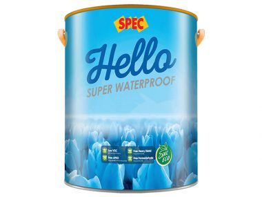 Sơn chống thấm công nghệ mới Spec hello super waterproof