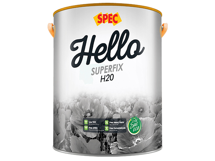 Sơn chống thấm công nghệ mới Spec hello superfix H20