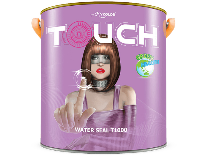 Sơn chống thấm màu Mykolor touch water seal T1000 chuyên dụng