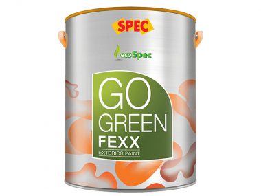 Sơn chống thấm ngoại thất Spec go Green fexx exterior paint xanh cao cấp