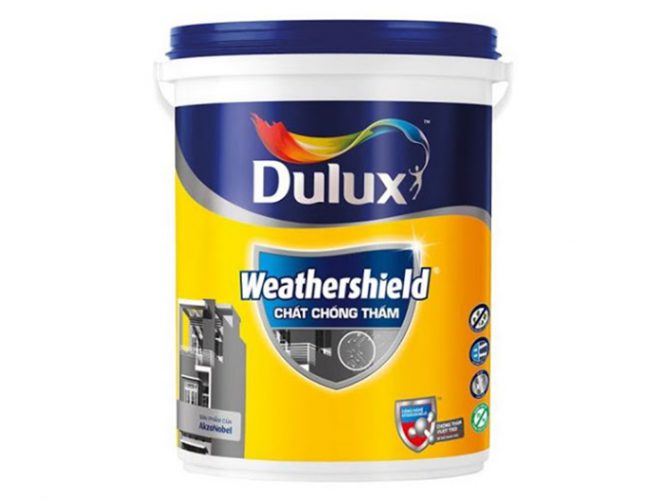 Chất chống thấm WeatherShield-Y65 Dulux 6kg