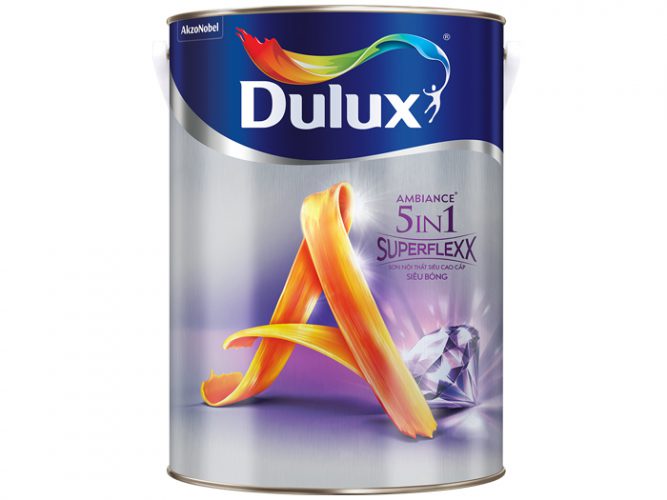 Sơn Dulux ambiance 5in1 superflexx - siêu bóng 5L