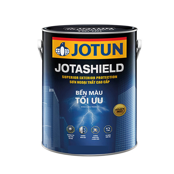 Sơn phủ ngoại thất Jotun Jotashield bền màu tối ưu 5L 