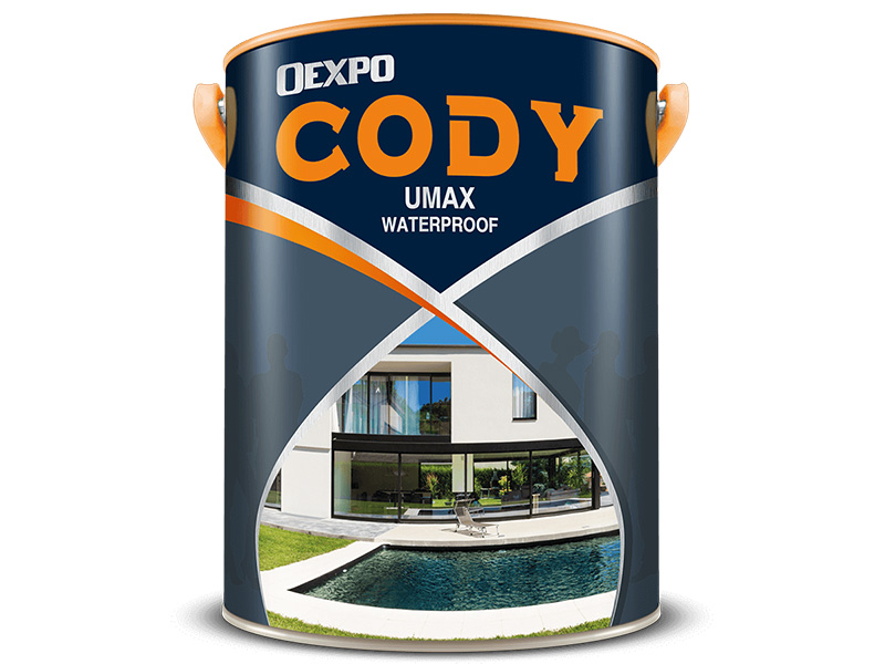 Sơn chống thấm tường Oexpo Cody Umax Waterproof 18L 