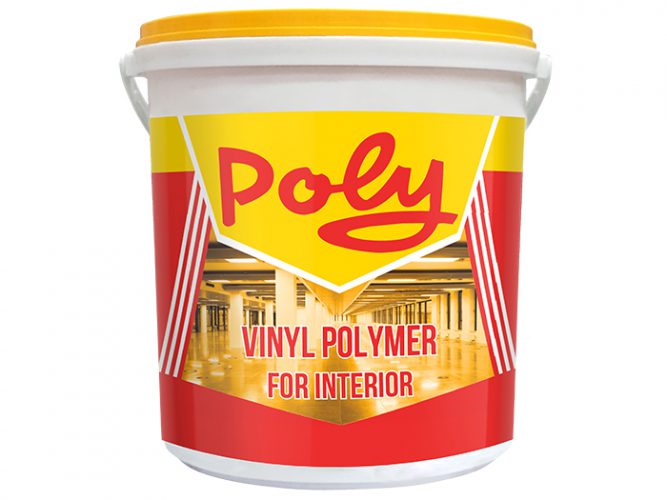Sơn nước nội thất mịn Poly - Poly Vinyl Polymer Emulsion Paint 18L